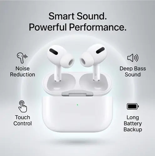 Pro 2 earbuds charging case with built-in buzzer locator feature – Pakistan