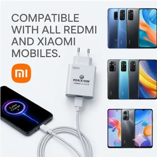 Urban Gear Maxon 120W Xiaomi charger with cable in Pakistan